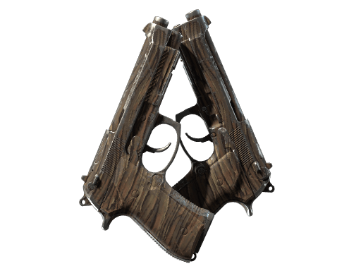 Dual Berettas | Drift Wood