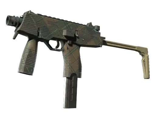 MP9 | Green Plaid