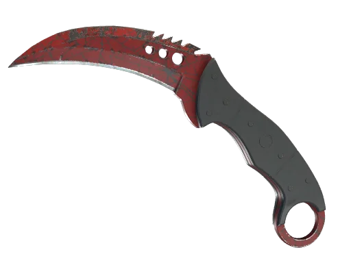 ★ Talon Knife | Crimson Web (Well-Worn)