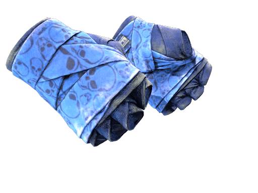 ★ Hand Wraps | Cobalt Skulls