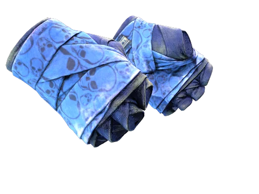 ★ Hand Wraps | Cobalt Skulls