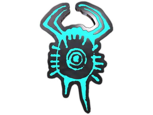 Headcrab Glyph Pin