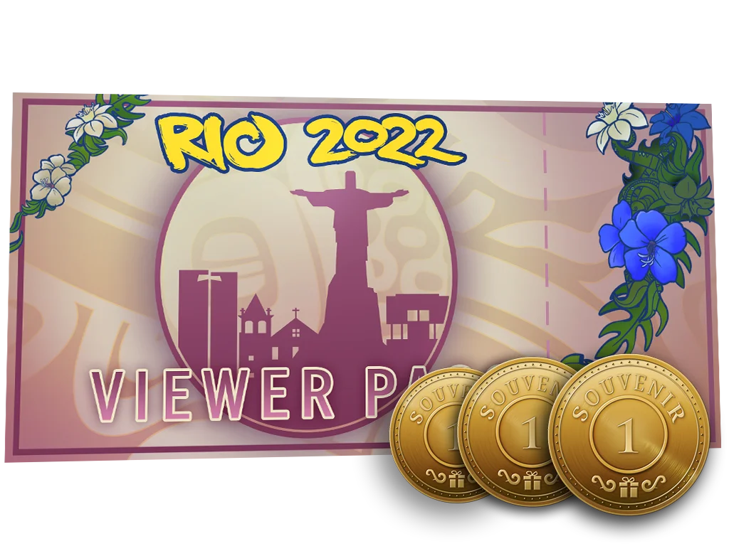 Rio 2022 Viewer Pass + 3 Souvenir Tokens