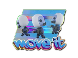 Sticker | Move It (Holo)