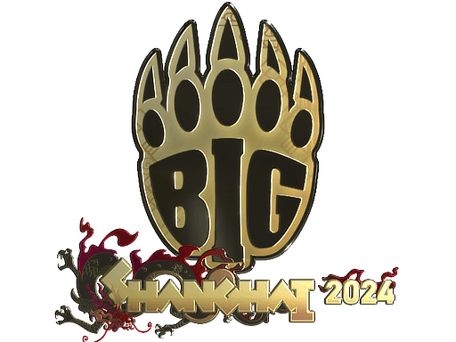 Sticker | BIG (Gold) | Shanghai 2024