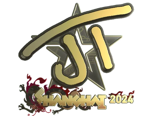 Sticker | JT (Gold) | Shanghai 2024