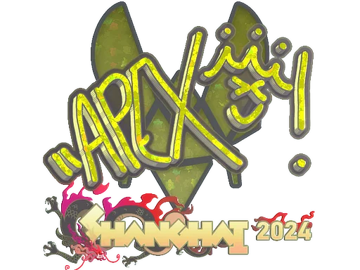 Sticker | apEX (Glitter) | Shanghai 2024