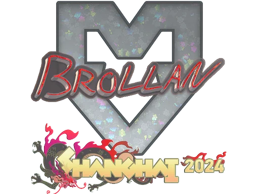 Sticker | Brollan (Glitter) | Shanghai 2024