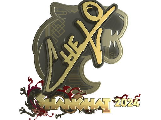 Sticker | chelo (Gold) | Shanghai 2024