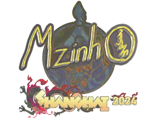 Sticker | mzinho (Holo) | Shanghai 2024