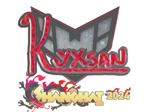 Sticker | kyxsan (Glitter) | Shanghai 2024