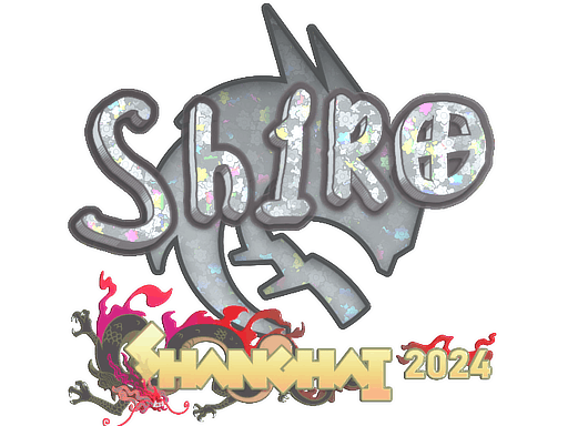 Sticker | sh1ro (Glitter) | Shanghai 2024