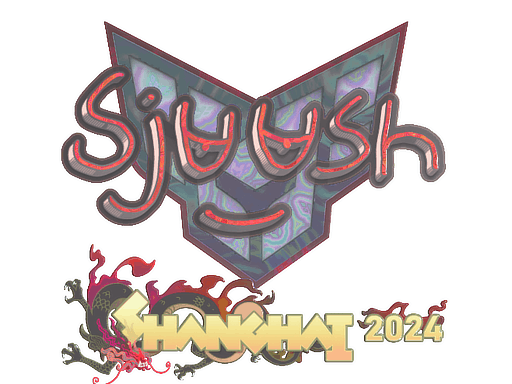 Sticker | sjuush (Holo) | Shanghai 2024