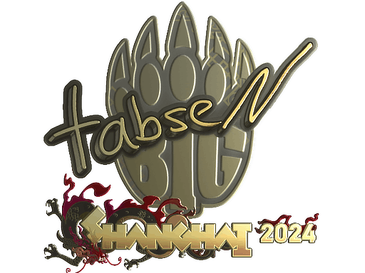 Sticker | tabseN (Gold) | Shanghai 2024