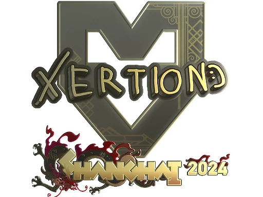 Sticker | xertioN (Gold) | Shanghai 2024