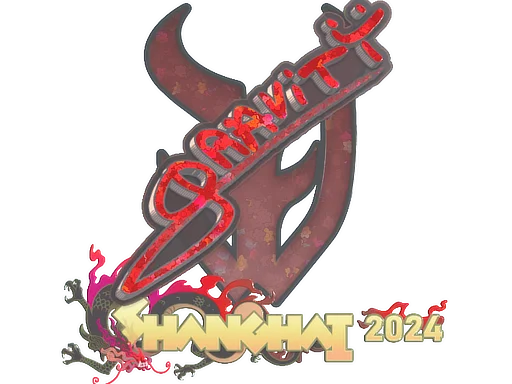 Sticker | Graviti (Glitter) | Shanghai 2024