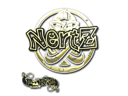 Sticker | NertZ (Gold) | Paris 2023