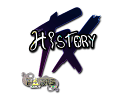 Sticker | History (Glitter) | Paris 2023