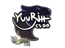 Sticker | yuurih (Glitter) | Paris 2023