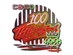 Sticker | 100 Thieves (Holo) | 2020 RMR