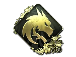 Sticker | Team Spirit (Gold) | Rio 2022