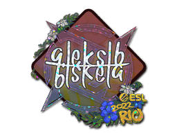 Sticker | Aleksib (Glitter) | Rio 2022