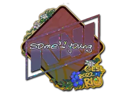 Sticker | sdy (Glitter) | Rio 2022