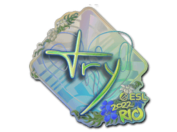 Sticker | TRY (Holo) | Rio 2022