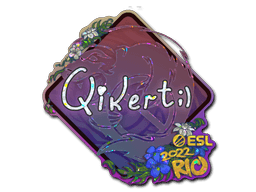 Sticker | qikert (Glitter) | Rio 2022