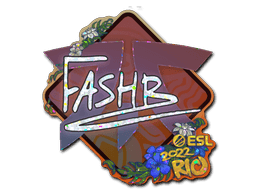 Sticker | FASHR (Glitter) | Rio 2022