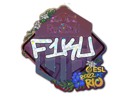 Sticker | F1KU (Glitter) | Rio 2022