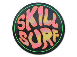 Sticker | Coral Skill Surf (Holo)