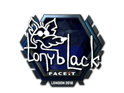 Sticker | tonyblack (Foil) | London 2018
