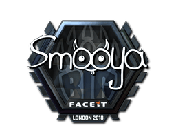 Sticker | smooya (Foil) | London 2018