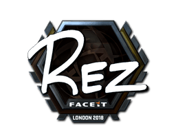 Sticker | REZ (Foil) | London 2018