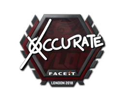 Sticker | xccurate | London 2018