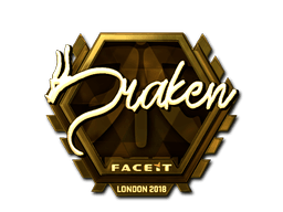 Sticker | draken (Gold) | London 2018