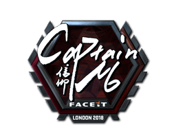 Sticker | captainMo (Foil) | London 2018
