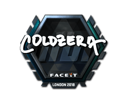 Sticker | coldzera (Foil) | London 2018
