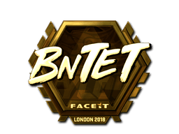Sticker | BnTeT (Gold) | London 2018