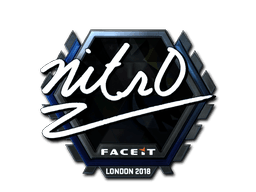 Sticker | nitr0 (Foil) | London 2018
