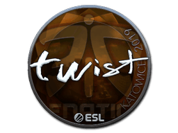 Sticker | twist (Foil) | Katowice 2019