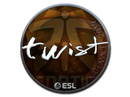 Sticker | twist (Foil) | Katowice 2019