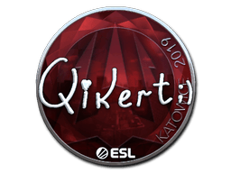 Sticker | qikert (Foil) | Katowice 2019
