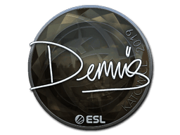 Sticker | dennis (Foil) | Katowice 2019