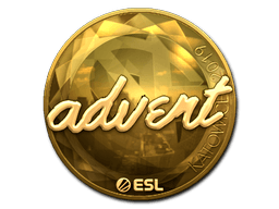 Sticker | advent (Gold) | Katowice 2019