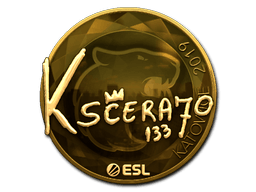 Sticker | KSCERATO (Gold) | Katowice 2019