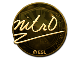 Sticker | nitr0 (Gold) | Katowice 2019