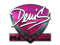 Sticker | denis (Foil) | Krakow 2017
