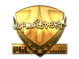 Sticker | olofmeister (Gold) | Krakow 2017